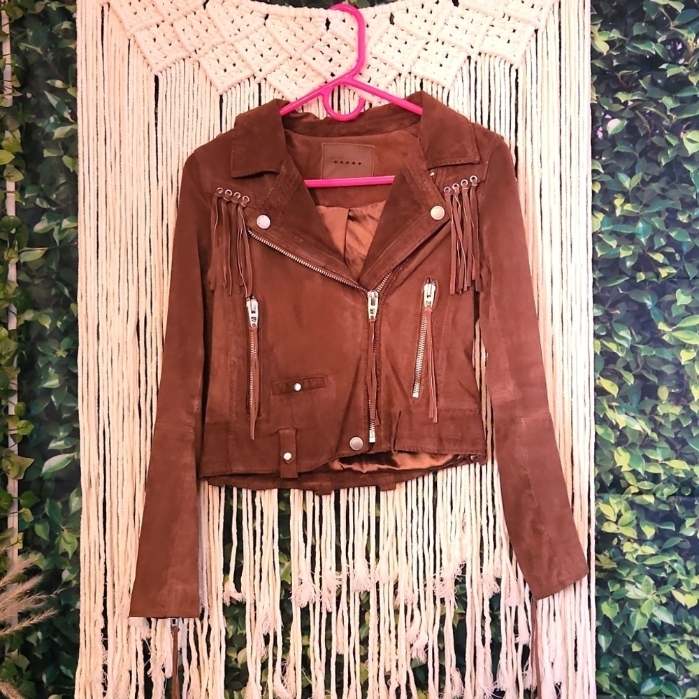 Blank NYC Leather Moto Jacket
